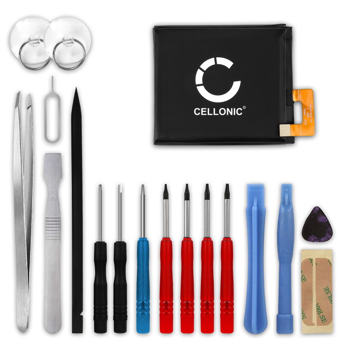 CELLONIC Phone Battery Replacement for CAT S41 + 17-Tool Phone Repair Kit - APP00223 4400mAh