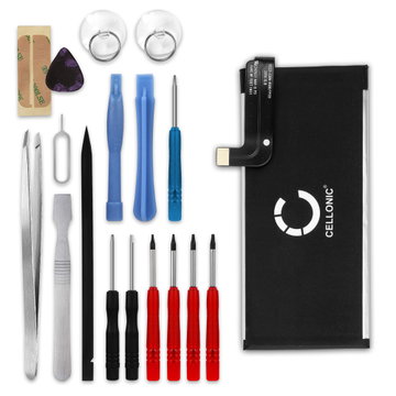 CELLONIC Phone Battery Replacement for Google Pixel 4A + 17-Tool Phone Repair Kit - G025J-B 3050mAh