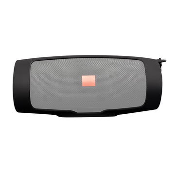 subtel Silicone Case for JBL Charge 4 Cover Soft Protective Bumper Travel Carry Speaker Shell Skin Shockproof Waterproof Rubber Hull Housing - Black