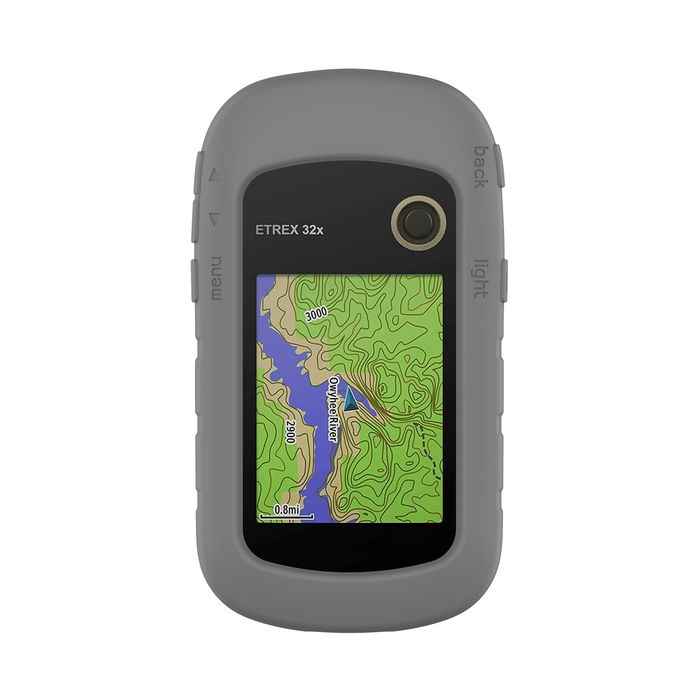 subtel Silicone Case for Garmin eTrex 10 eTrex 20 eTrex 20x eTrex 22x eTrex 30 eTrex 30x eTrex 32x Cover - Protective Bumper Shell Skin Shockproof Rubber Housing for GPS SatNav Sat Nav Navi - Grey