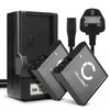 2x Battery 950mAh+ Charger