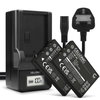 2x Battery 1180mAh+ Charger