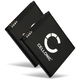 2x Battery (1900mAh, 3.85V)