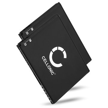 2x B10-2 Battery for CAT B15 / CAT B15Q Smartphone / Phone Battery Replacement - 2000mAh