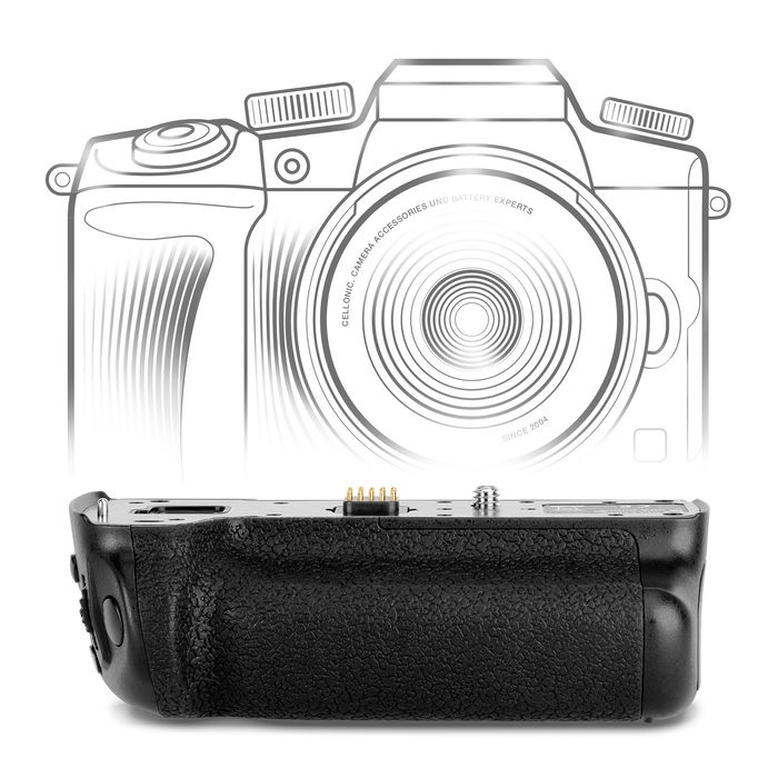 DMW-BGGH5 Battery Grip for Panasonic Lumix GH5, Lumix GH5 II Cameras – DMW-BLF19 Vertical Portrait Grip
