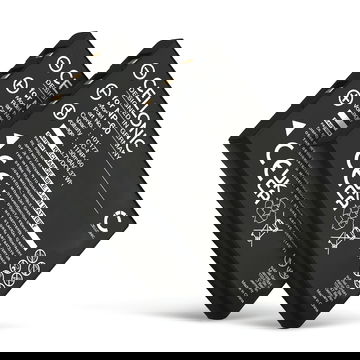 2x Battery for Rollei Movieline SD55 SDS P3 DK3000 DT3200 DT4200 DSX410 DP5300 DP6000 DP 6300 1180mAh from CELLONIC