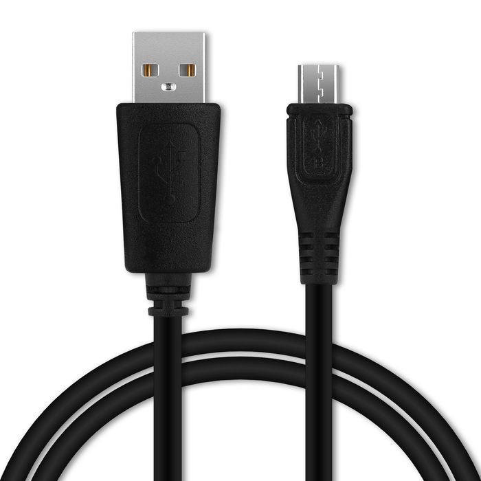 USB Speaker Cable for Libratone Bird, One Click, too 1m Fast Charging 1A Micro USB Portable Wireless Bluetooth Speaker Charger PVC - Black