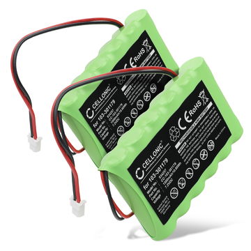 2x 103-301179 Battery for Visonic PowerMaster 30 Control Panel 1500mAh Battery Replacement 103-301179