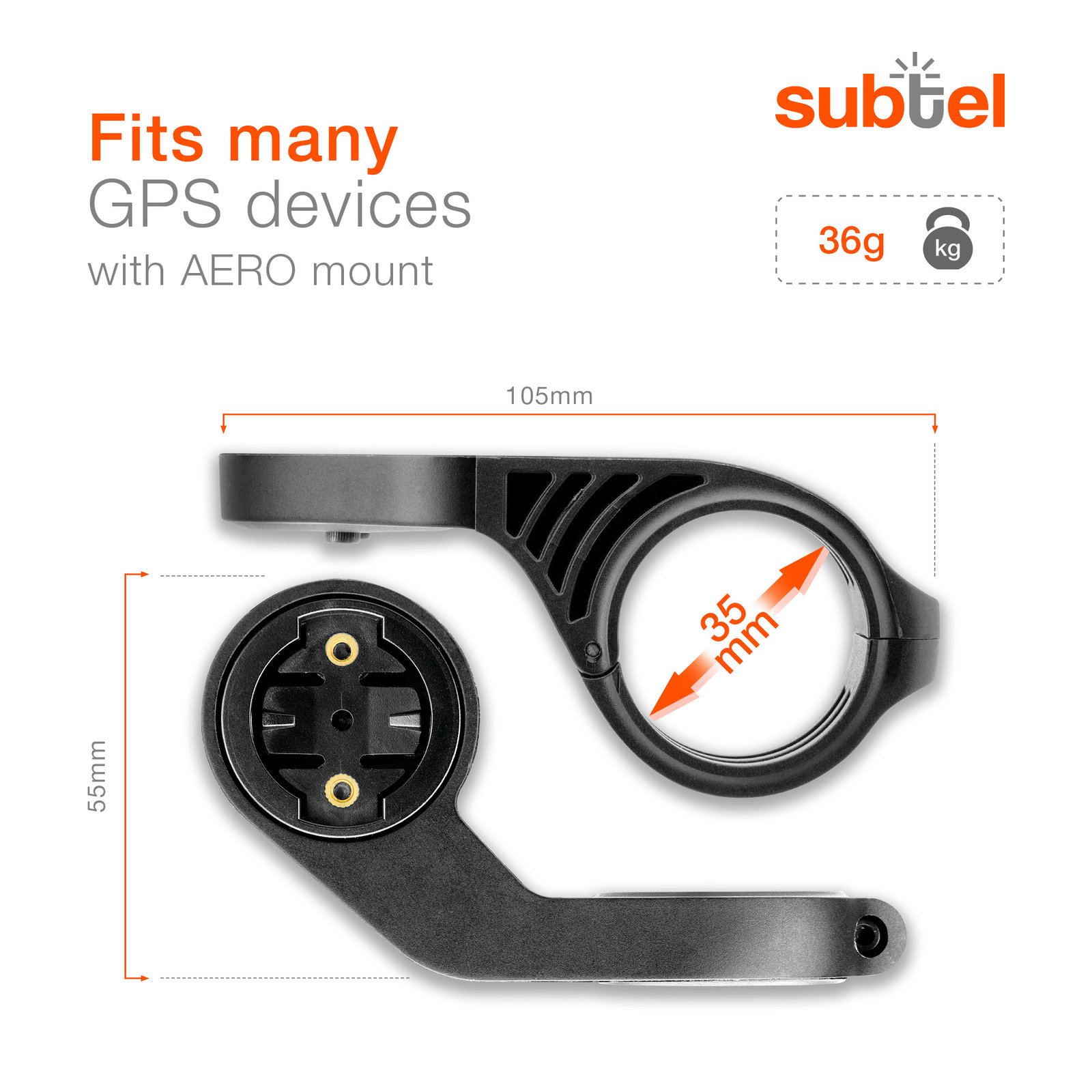 Bike Mount for Garmin Edge Explore 1 & 2, Edge 830, Edge 1040