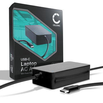 CELLONIC® USB PD Power Delivery 2.0: 5V-20V Power Supply Replacement Laptop Charger AC Adapter for Canon EOS M6 Mark II EOS R EOS R3 EOS R6 EOS Ra EOS RP 60W Notebook UK