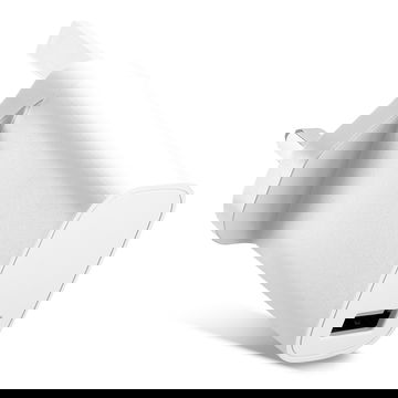 1 Port USB Charger 5V 1A 5W Charging Mains Wall USB Adapter Outlet Socket 100V-240V for Mobile Phone, Tablet, Speakers, Powerbank - White