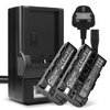 2x Battery 2600mAh+ Charger