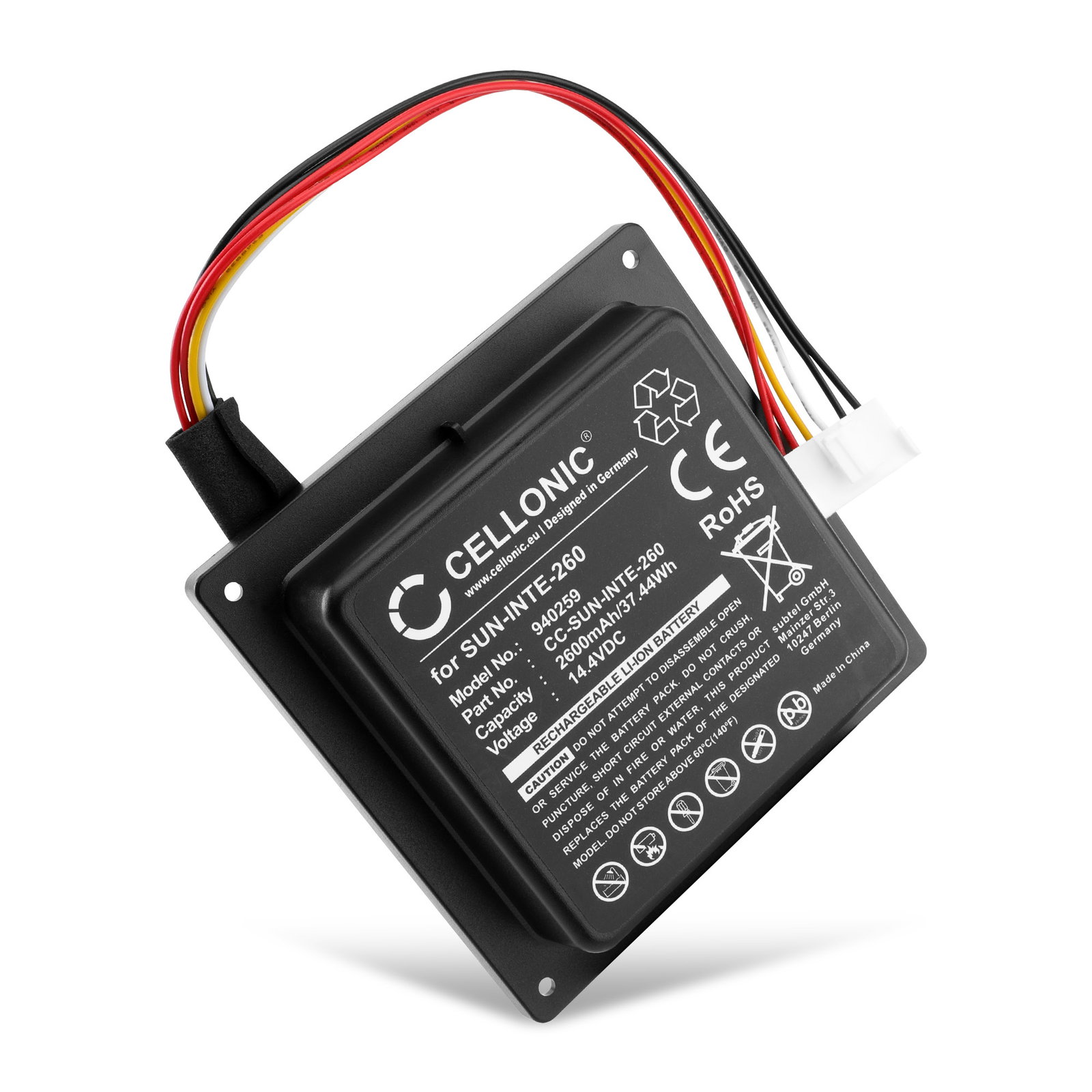 Battery for JBL PartyBox 100 - SUN-INTE-260