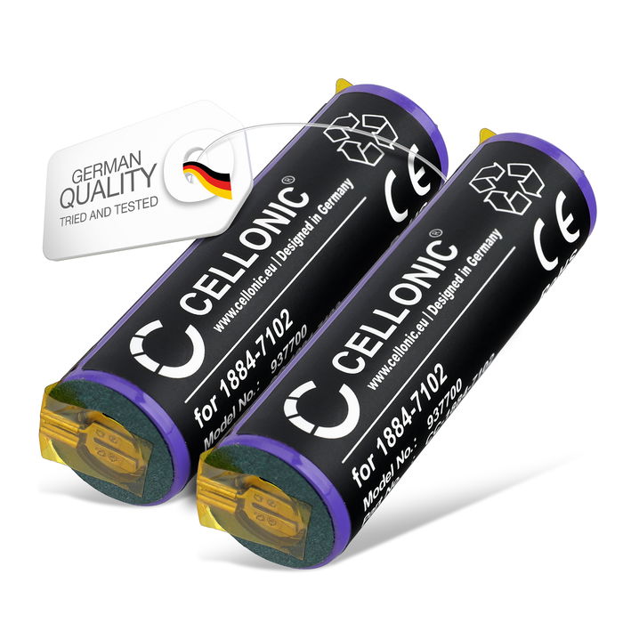 2x Battery for Ermila Motion 1800mAh from CELLONIC