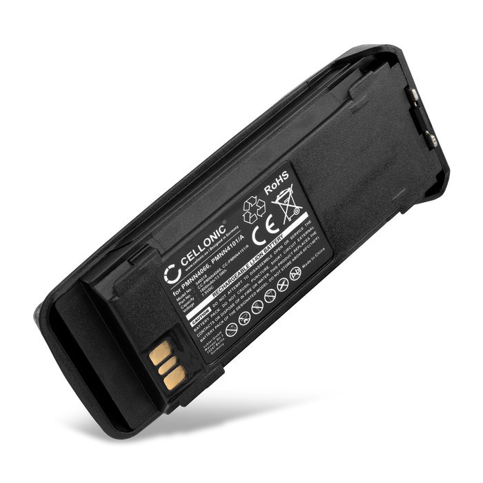 Battery for Motorola DP3400, DR3000, DP3600, MTR2000, DP3601, DP3401, MTR3000, P6500, XPR6550, P8200, P8260 7.5V 1800mAh Lithium Ion from CELLONIC