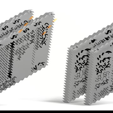 2x Battery for Konica Minolta DiMAGE E50 Konica Minolta DiMAGE E40 750mAh from CELLONIC