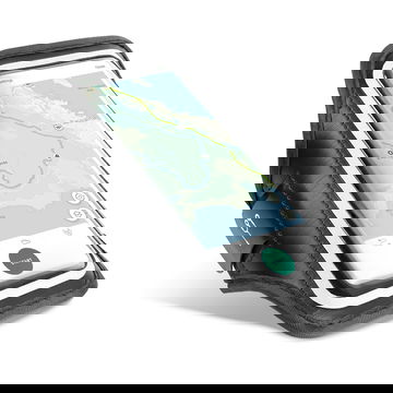 Running Phone Holder Armband for Protective Water Resistant Sport Wrist / Arm Smartphone Strap with Key and Headphone Slots - Black