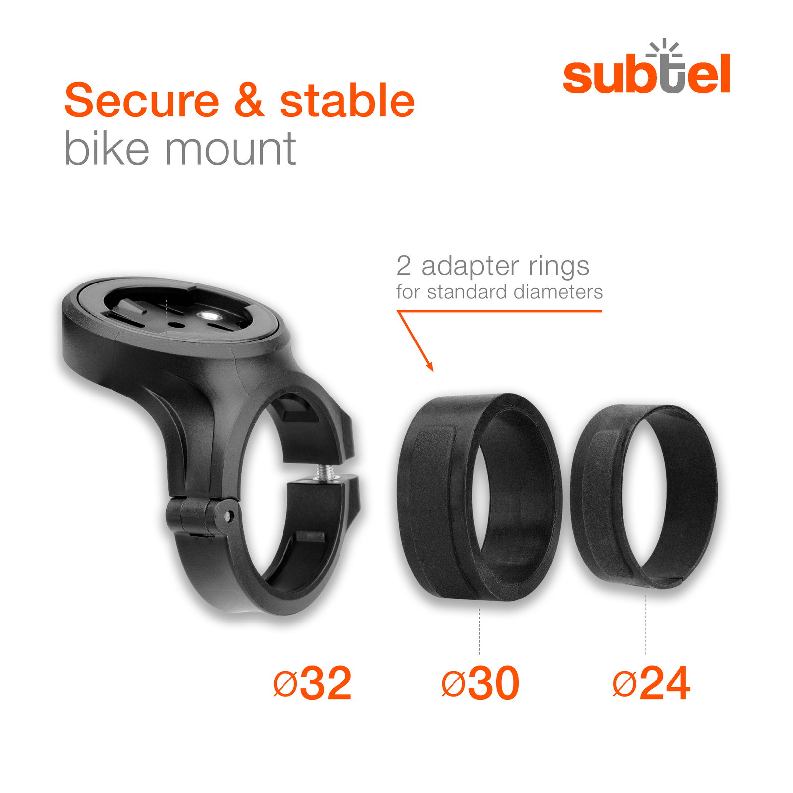 Garmin Edge 1040 Solar Aero Stem Mount from subtel