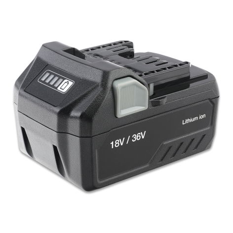 Battery for HiKOKI C3610DRA; M3612DA; C3607DRA; NP18DSAL; UB18 BSL36A18 (3000mAh, 18V) from CELLONIC