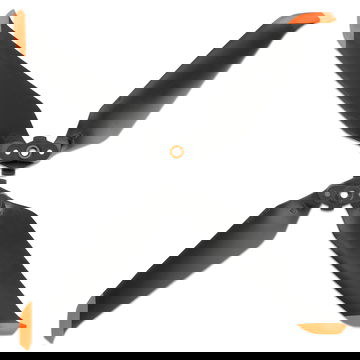 DJI Mavic Air 2 Propeller Replacements - 2 Pair Low Noise Stealth Drone Rotor Blades Prop Wing Spares Accessories Set - Black