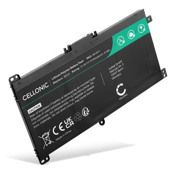 Battery for HP Pavilion x360 14-BA, Pavilion x360 14 11.4V 4150mAh from CELLONIC