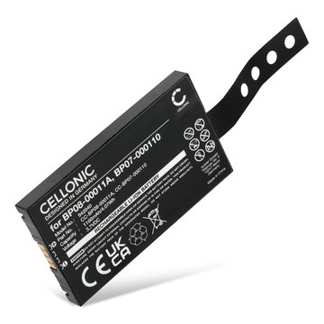 Datalogic BP07-000110 Battery for Datalogic Memor NFP, Memor X3 MDE Barcode Scanner Battery Replacement - 1100mAh 3.7V Li Ion