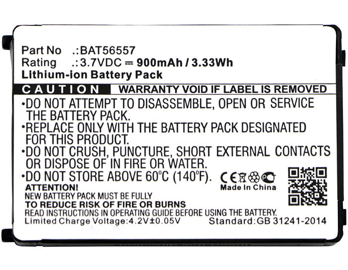 Battery for Motorola CLS1110, CLS1000, CLS1100, CLS1410, VL50, CLS1114, CLS1415, CLS1450, CLS1450CB, CLS1450CH, VL120 3.7V 900mAh Lithium Ion from CELLONIC