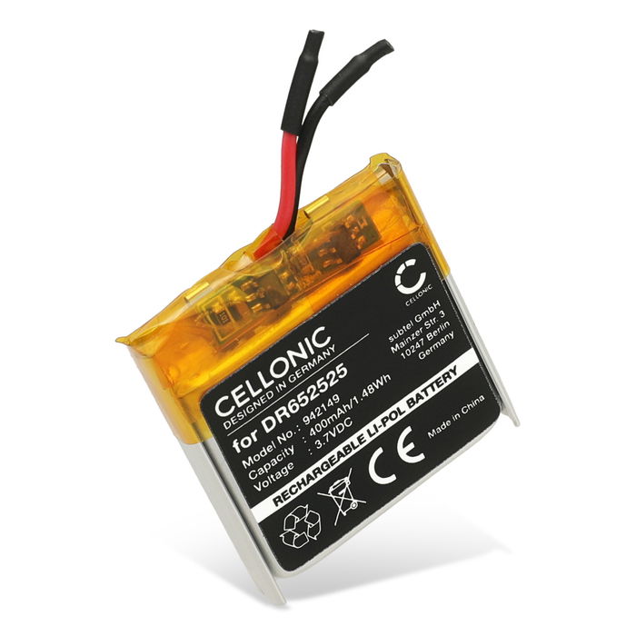 Battery for Golf Buddy Voice X (2ALG4) 400mAh from CELLONIC - Golf GPS Battery