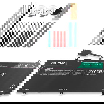 Battery for HP ZBook Studio G3, ZBook Studio G4, ZO04XL 15.2V 4150mAh + Tool-kit from subtel