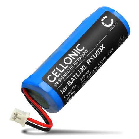 Battery for DAITEM SH502AX; SH195AX; SH501AX; SH512AX; SH196AX BATLi30, RXU03X (1500mAh, 3.7V) from CELLONIC