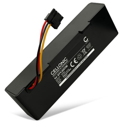 Battery for Xiaomi Mi Robot Vacuum Mop P; Mijia 2; STYTJ02YM Xiaomi STYJ02YM, MH1-4S1P-SC (3200mAh, 14.8V) from CELLONIC