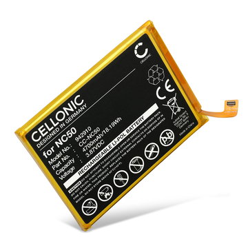 Battery for Motorola Moto G32, Moto G41, XT2167, NC50, SB18D20540 - 4700mAh 3.87V  by CELLONIC