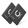 2x Battery 500mAh