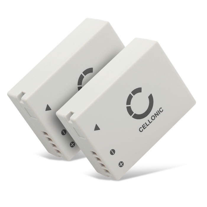 Battery for Canon PowerShot SX50 HS SX60 HS G16 G15 G1X G3 X SX40 HS NB-10L (800mAh, 7.4V) from CELLONIC