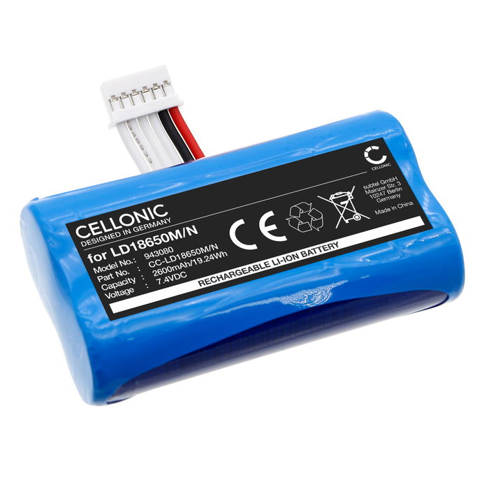 Battery for Ingenico AXIUM DX4000, AXIUM DX8000, AXIUM DX8002, Landi A8s 2600mAh from CELLONIC