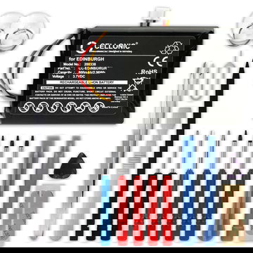 Battery for TomTom ONE XL ONE XL Europe ONE XL Regional XL 325 EDINBURGH 800mAh + Tool-kit 17pcs from subtel