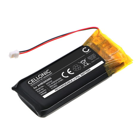 Battery for Jabra Evolve2 65, 65 Flex AHB300265 (380mAh, 3.7V) from CELLONIC