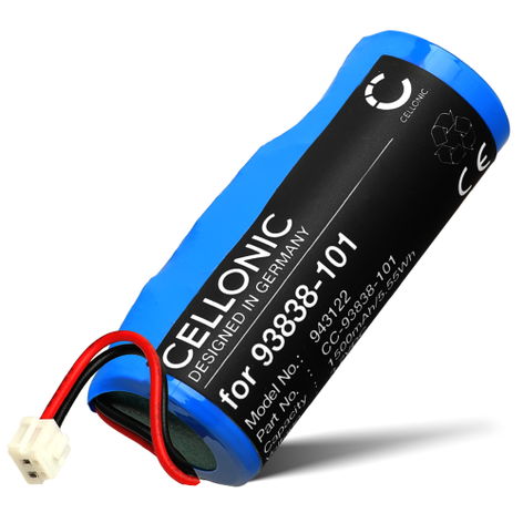Battery for Wahl Cordless Detailer Li 3024976 93838-101 (1500mAh, 3.7V) from CELLONIC