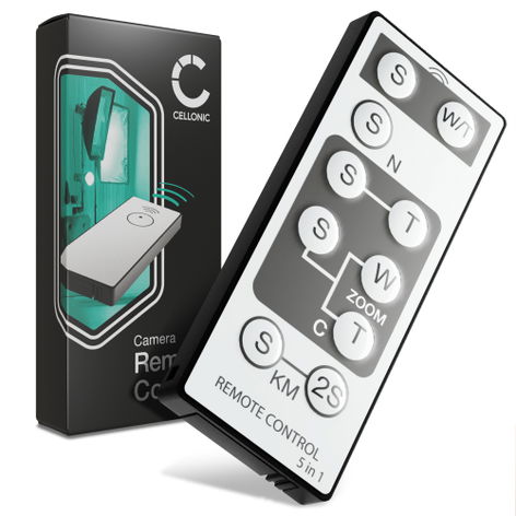 Infrared Camera Trigger for Konica Minolta DiMAGE A200, F200, F100, F300, S404 – Wireless IR Camera Remote from CELLONIC