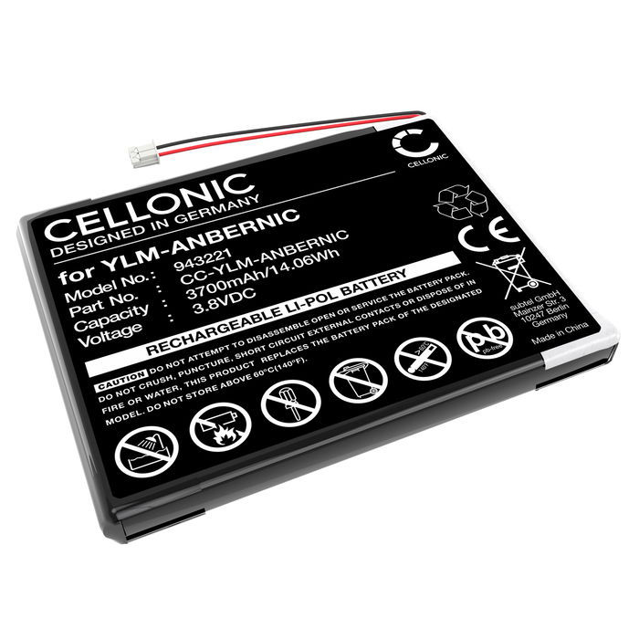 Battery for Anbernic RG351V, RG35XX 3700mAh from CELLONIC