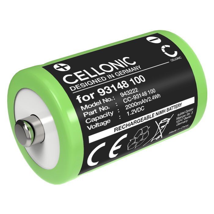 Battery for Wahl 7060, 9020, 9326, 9816, 9916, 9918, 9920, 9925, 9940 2000mAh from CELLONIC