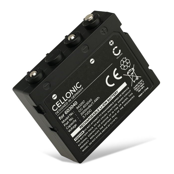 Battery for Ledlenser H7 SE, H7.2, H7R Core, H7R SE 2000mAh from CELLONIC