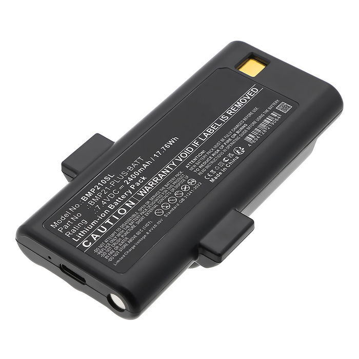 Battery for Brady BMP21‑Plus, BMP21‑Lab, M210, M210-Lab G6120161 (2400mAh, 7.4V) from CELLONIC