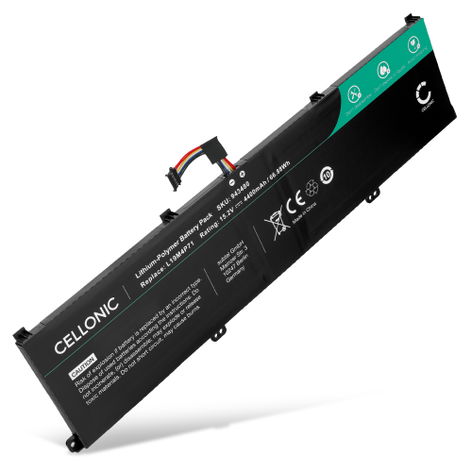 Battery for Lenovo ThinkPad X1 Extreme Gen 3, G3 L19M4P71 (4400mAh, 15.2V) from CELLONIC