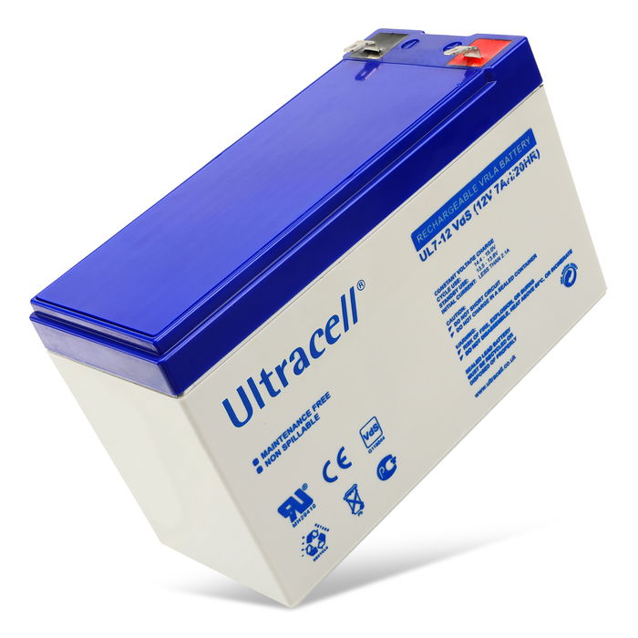 Battery for Bleiakku 12 V, 7 Ah (UL7-12) UL7-12 (7000mAh, 12V) by Ultracell
