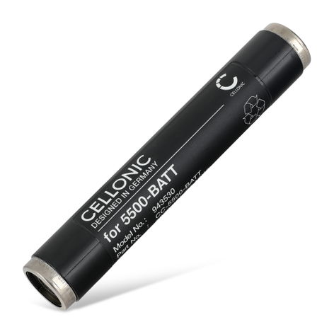 Battery for Nightstick XPR-5542GMX; XPR-5580; XPR-5581RX 5500-BATT (6800mAh, 3.7V) from CELLONIC