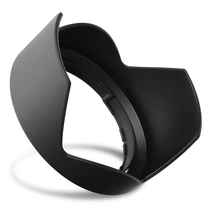 ALC‑SH127 Camera Ø 49mm Lens Hood for Sony ALC‑SH127 Vario-Tessar T* E 16 - 70 mm F4 ZA OSS - Plastic Bayonet Flower / Tulip / Petal Lens Shade from CELLONIC