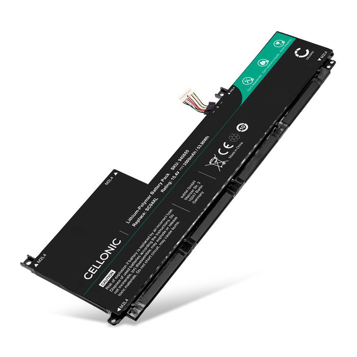 Battery for HP Envy 14-EB, SC04XL, HSTNN-IB9R, M07392-005, TPN-Q252 15.4V 3500mAh from CELLONIC