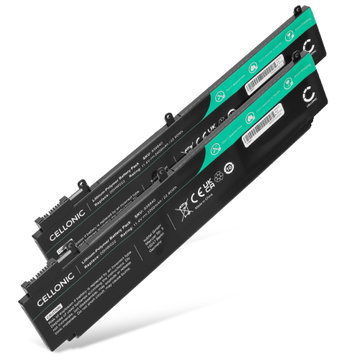 2x Battery for Lenovo ThinkPad T460s, T470s, Lenovo 00HW022, 00HW023, SB10F46461 11.4V 2000mAh from CELLONIC