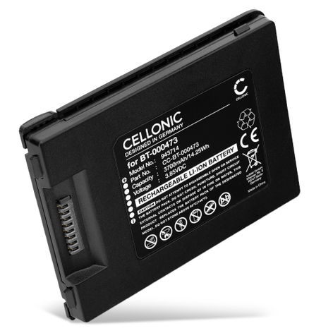 Battery for Zebra TC22, TC27 3.85V 3700mAh from CELLONIC